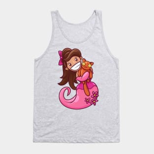 Princess and Kitty Tank Top